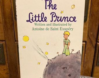 The Little Prince by Antoine de Saint Exupery, Vintage Book, Children's Book, Paperback Book, Classic Book, Collectible