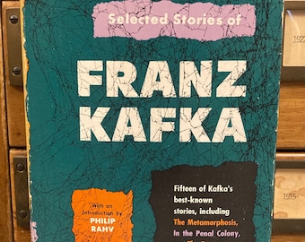 Selected Stories of Franz Kafka, Vintage Book, Modern Library edition, Hardcover with Dust Jacket, The Metamorphosis