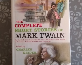 The Complete Short Stories of Mark Twain, Vintage Hardcover Book