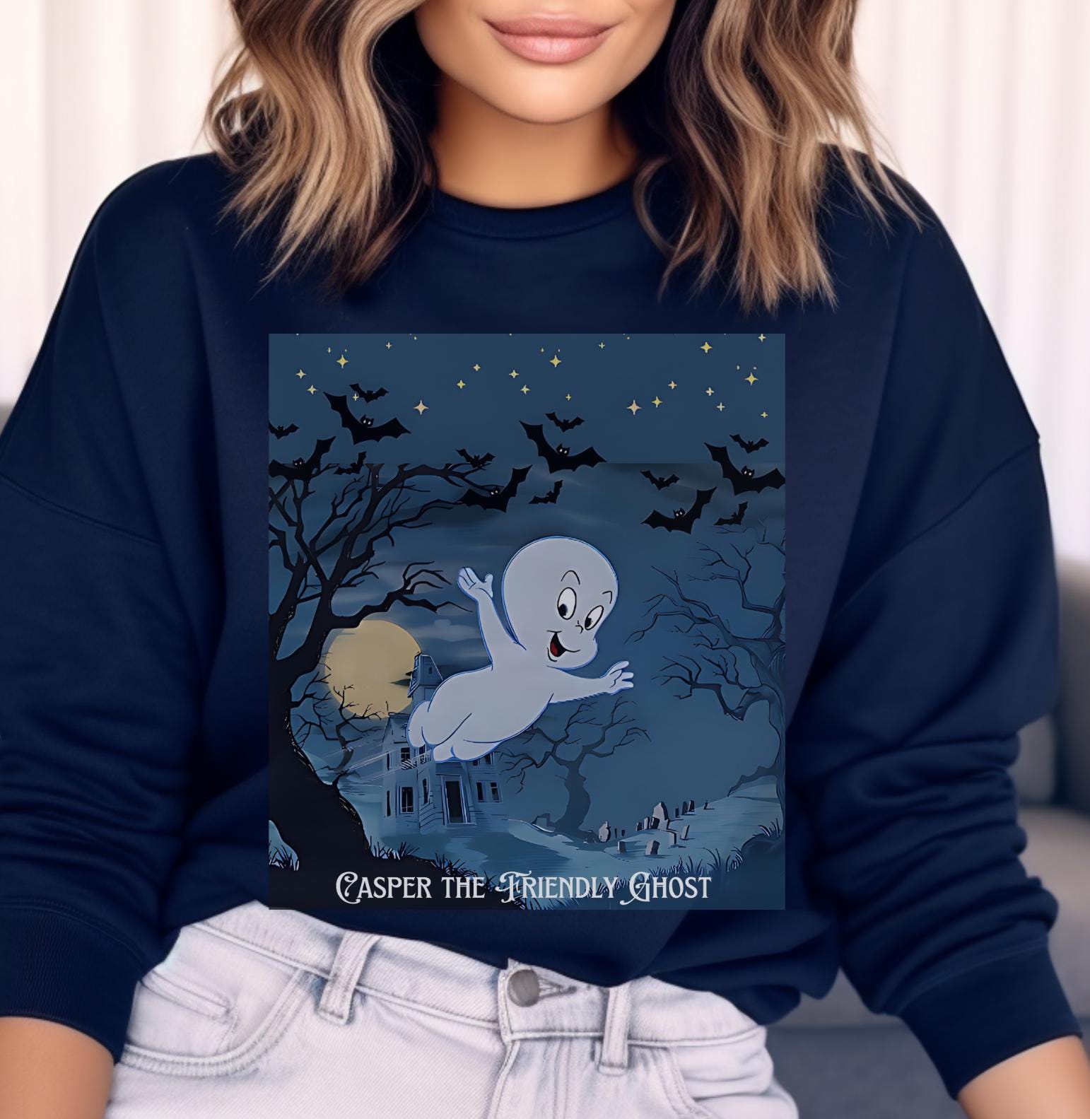 Casper the ghost sweatshirt deals