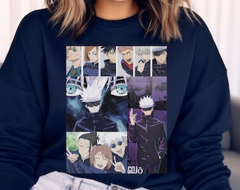 Sudadera de anime popular: jersey unisex de anime, ideal para cosplay manga, ropa de calle japonesa, regalo otaku