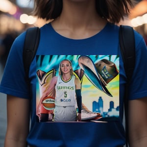 Paige Bueckers #1 Draft Pick Tee - Dallas Wings Basketball Fan Shirt