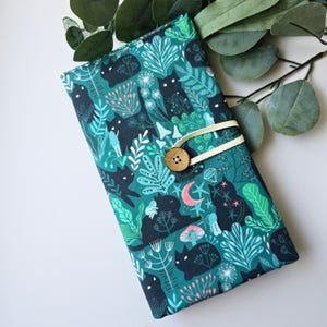 Onyx Knitting Needle Case - Needle Organizer, Circle Needle Case, Interchangeable Needle Case, Zipper Pocket, Knitting Needle Storage