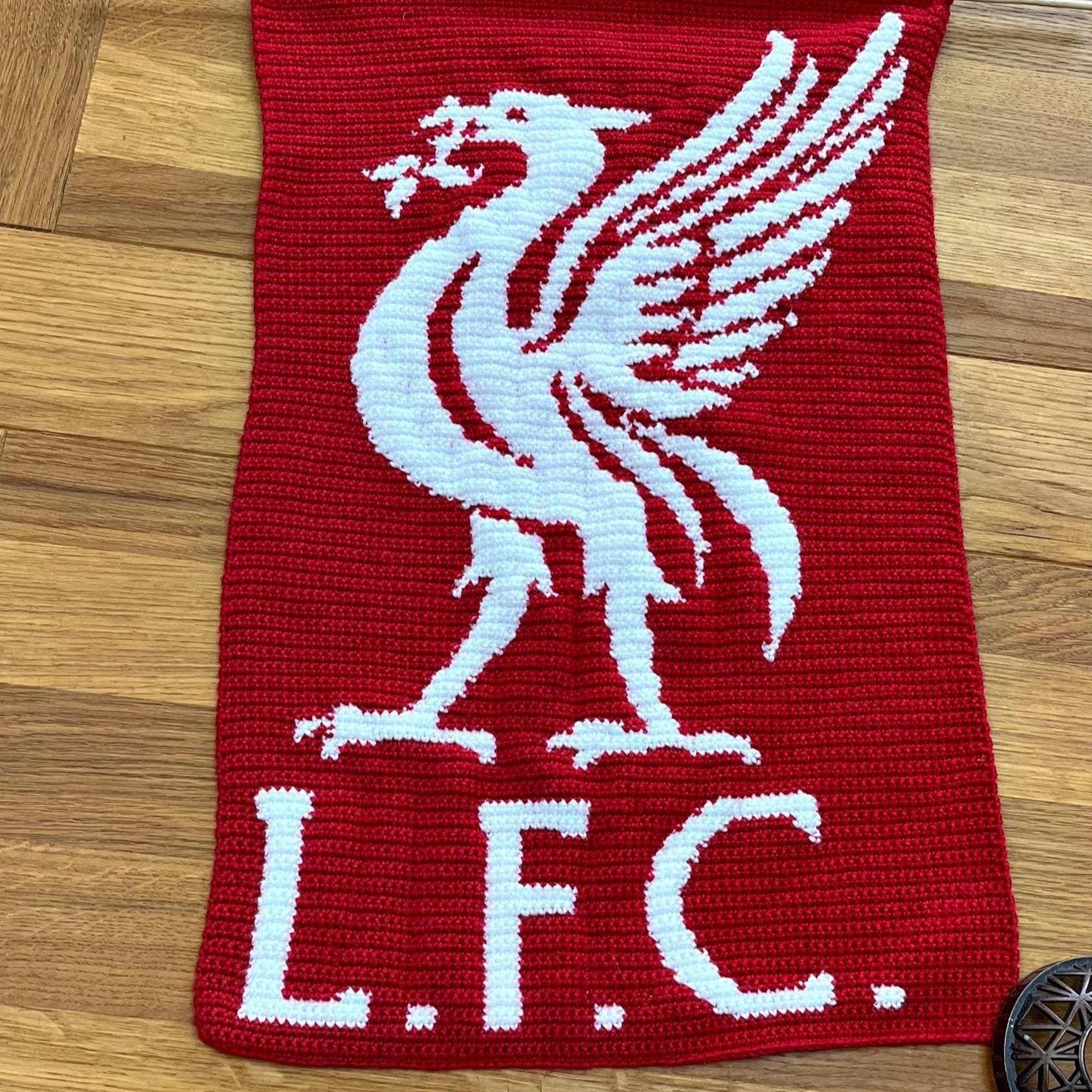 LFC Liverpool FC Crochet Tapestry Pattern (digital Download) - Etsy
