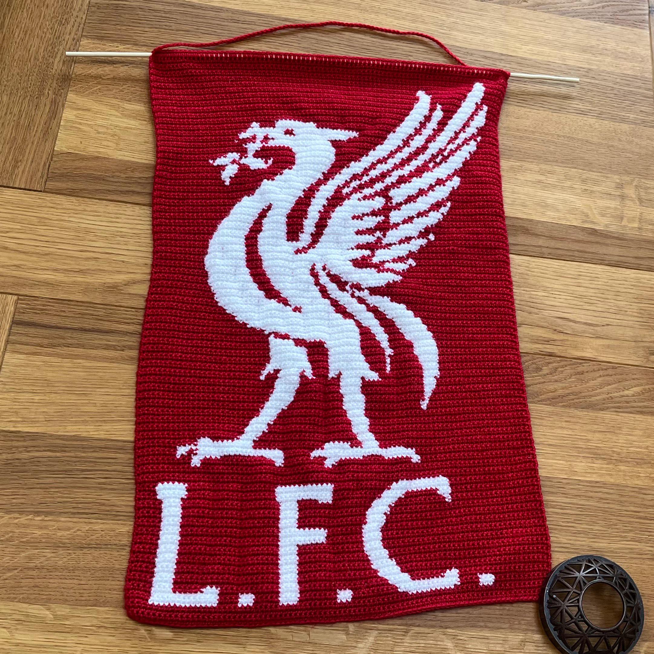 LFC Liverpool FC Crochet Tapestry Pattern (digital Download) - Etsy