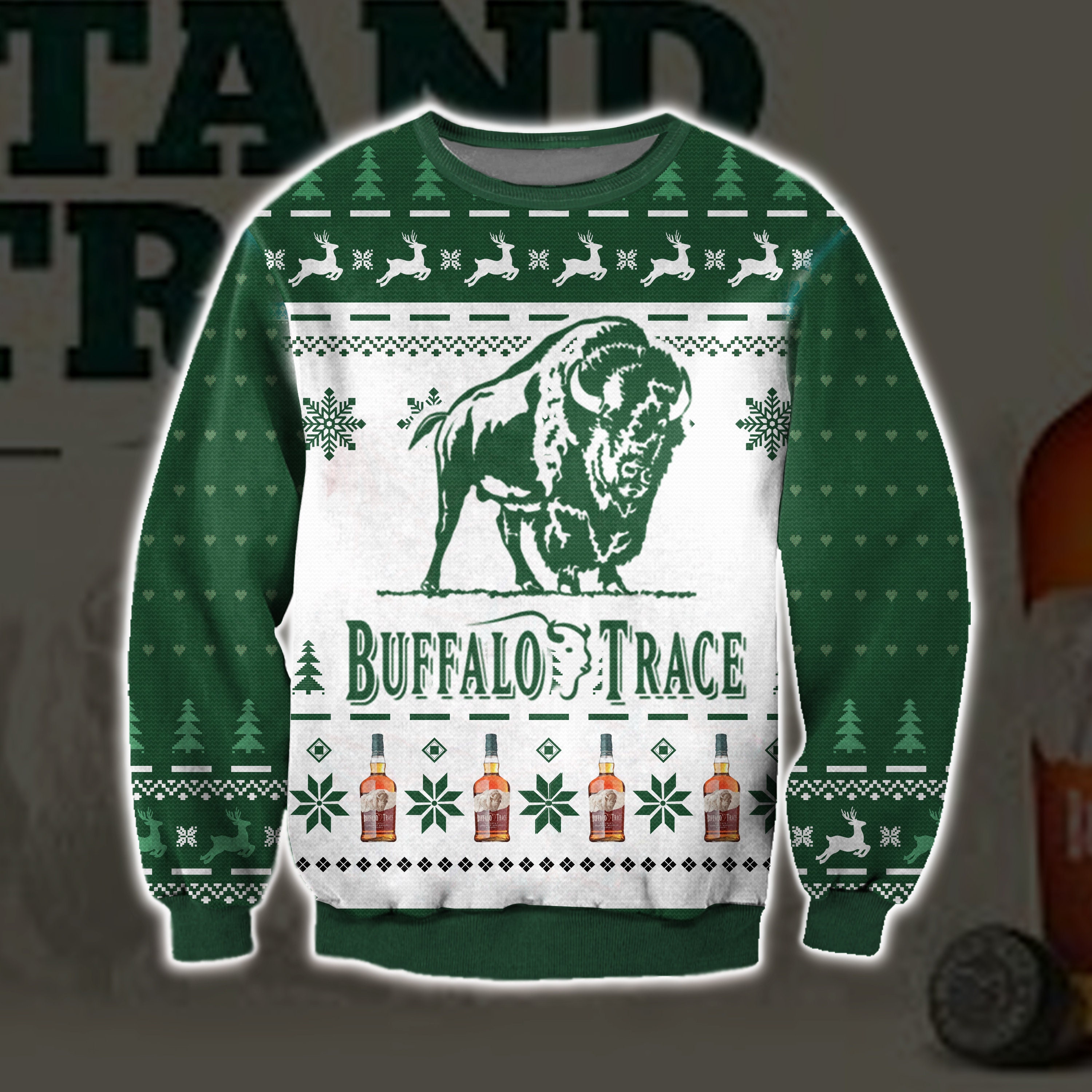 buffalo trace ugly sweater