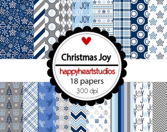 DigitalScrapbooking ChristmasJoy -InstantDownload -Christmas,Winter