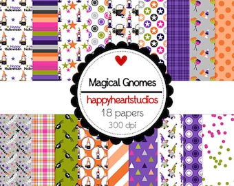 DigitalScrapbooking MagicalGnomes-Instantdownload - Gnomes