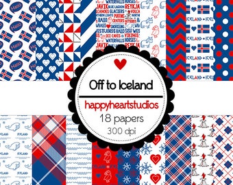 DigitalScrapbooking -OffToIceland- Iceland, Travel