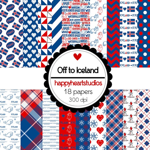 DigitalScrapbooking -OffToIceland- Iceland, Travel