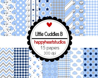 Digital Scrapbook LittleCuddlesB - InstantDownload