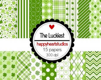 DigitalScrapbooking TheLuckiest -InstantDownload