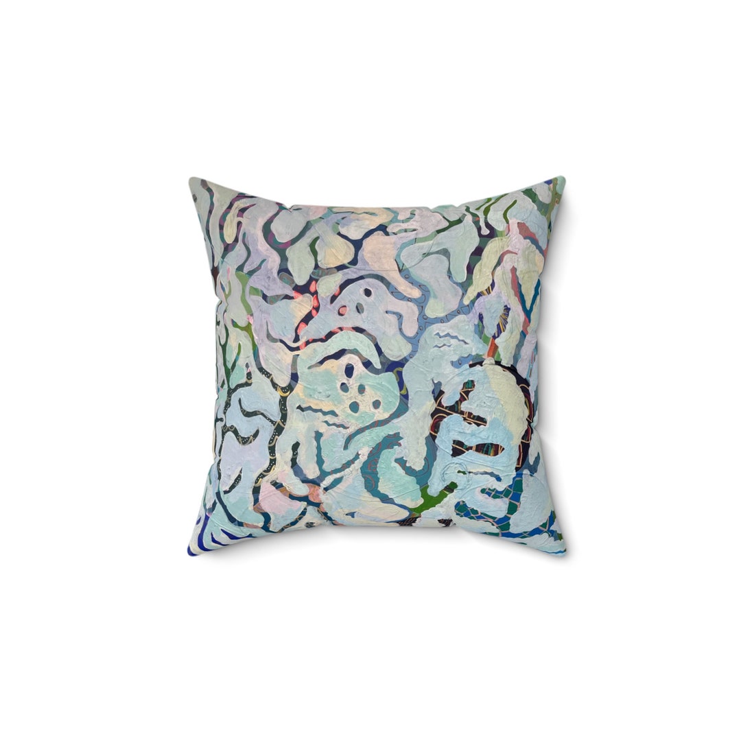 Tide Thoughts - Square Pillow - Etsy