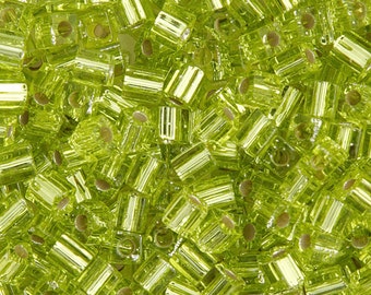Matte Crystal Opaque 4mm SB04-131F 20 Grams Japanese Miyuki Cube Bead