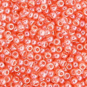 10 Gramm Japanische Miyuki 11/0 Rocailles - Rosa Glasiert Luster - 2mm (11M12-366-Q-502)