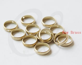 10 Pieces Raw Brass Round Frame - Round 12mm (3301C-F-90)