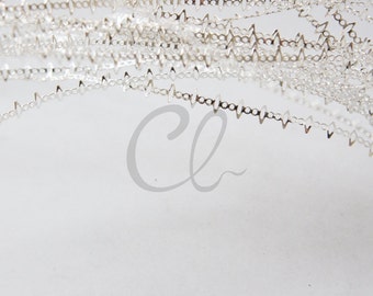 Sewing Machine Feet One Meter (3.28 Feet) Raw Brass Gallery Bezel Wire - 4.8mm (CW-1949C-T Sewing Machine Feet For Brother Feet Sets