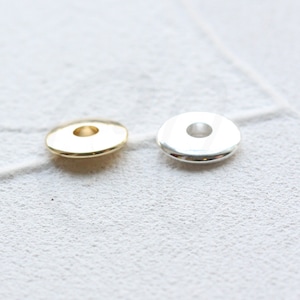 Solid Raw Brass Donut Spacer- 12mm (1723C-U-112)