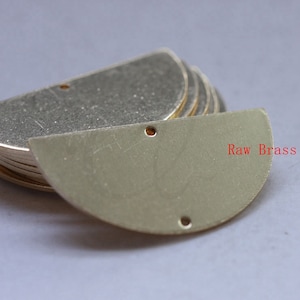 40 個 RAW 真鍮フラットスクエアスペーサー - 10 x 10 mm (3043C-W-387