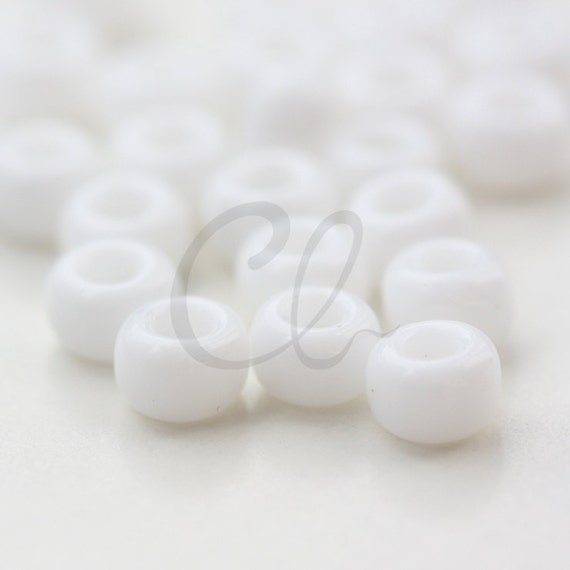 6-402, Miyuki 20g Opaque Chalk White 6-402, Miyuki 20g Opaque Chalk White