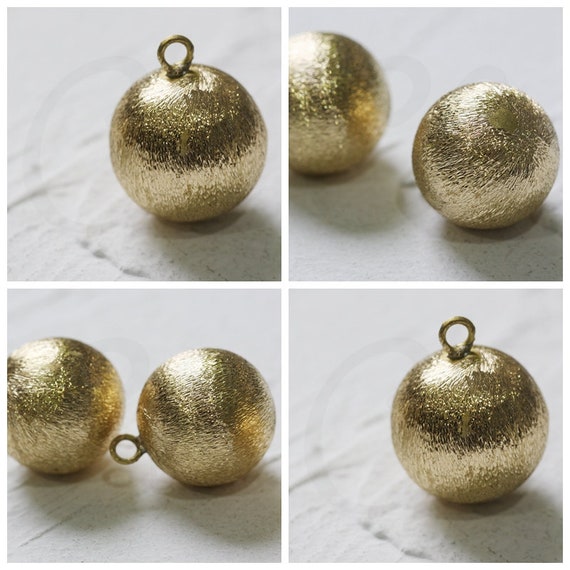 100 Pieces Raw Brass Bead Caps 1869C-U-24 10mm