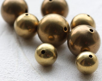 Raw Brass Ball - Varies Sizes (3997C-F-151)