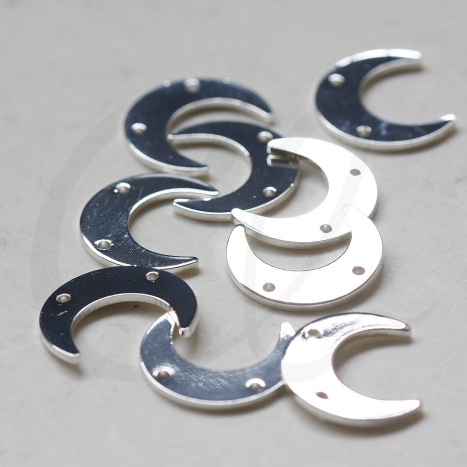 Solid Brass Half Circle Link - Pendant - Charm 16x13.5mm Solid Brass Half Circle Link - Pendant - Charm 16x13.5mm