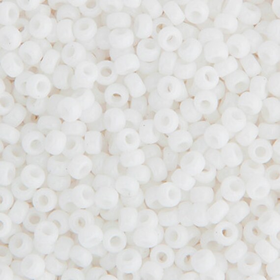 6-402, Miyuki 20g Opaque Chalk White 6-402, Miyuki 20g Opaque Chalk White