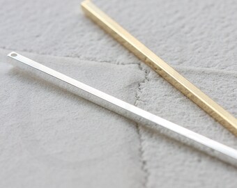 Brass Rectangle Bar - 60x2mm (4291C-F-322)