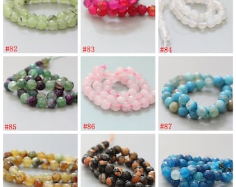 One Full Strand (45 Pieces) Semi-Precious Stone-8mm (G123-10)