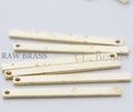 40 Pieces Raw Brass Bar -  27x2mm (1755C-T-154)