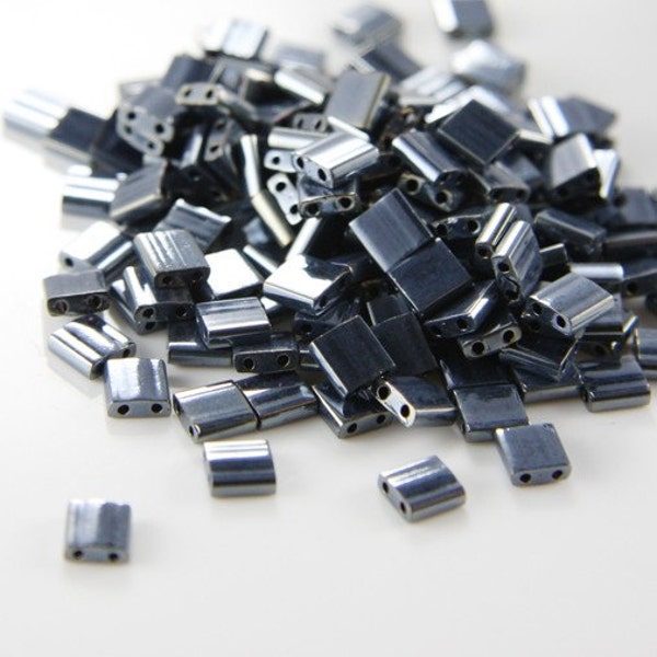5 Grams Japanese Miyuki Tila Beads-Flat Square 5x5x1.9mm (TL464) Ship from Canada