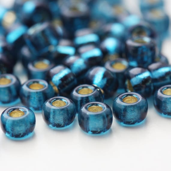 6-1425, Miyuki 20g Silver Lined Blue Zircon 6-1425, Miyuki 20g Silver Lined Blue Zircon
