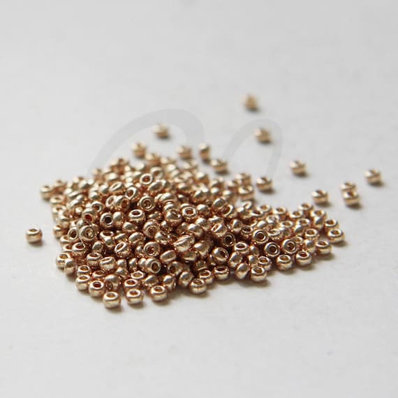 丸玉 10 Grams Japanese Miyuki 11/0 Seed Beads - Duracoat Galvanized