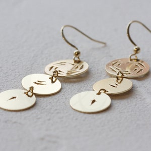 2 Pieces (One Pair) Premium Plated Solid Brass Earring Component - Fish Earring - 17x62mm  (4577C)
