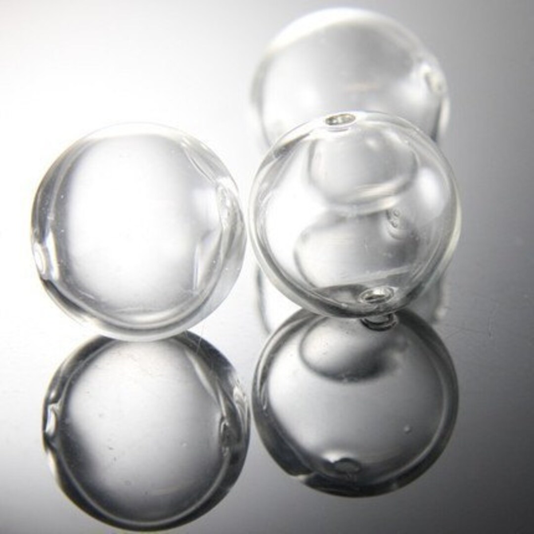 thumbnail image 2 of 50 Czech Glass Round Beads – Frosted Sea Glass Finish – Matte Emerald Green 6mm 2 of 4