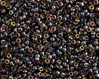 10 Grams Japanese Miyuki 11/0 Seed Beads - Crystal Marea - 2mm (11M11-114551-N-55)