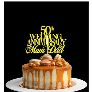 60周年ダイヤモンドカスタム結婚記念日（お二人のお名前入り）年数やお名前を自由に選べるパーソナライズケーキトッパー、グリッターカード