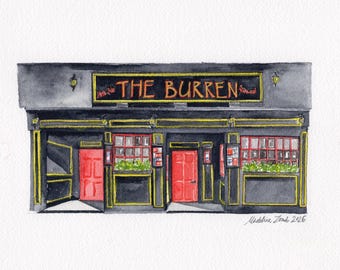 The Burren Watercolor Print