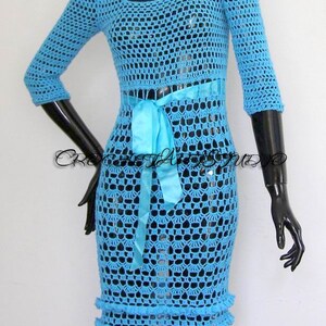 Crochet Lace dress PDF Pattern Sonya image 3