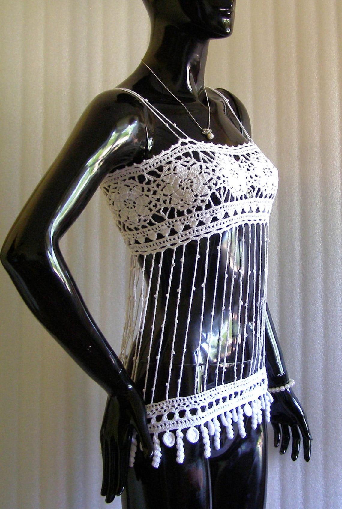 Lovely in Lace Crochet Top main image 1