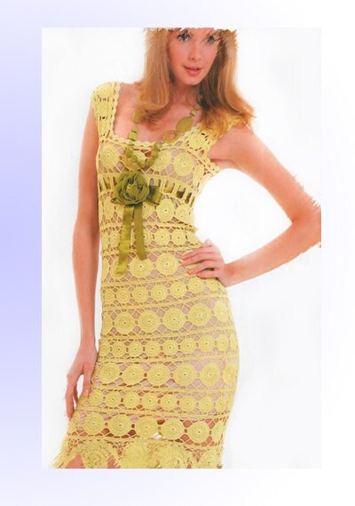 Eaksone - Women's Lace Crochet Dress Built-in Shorts main image 0