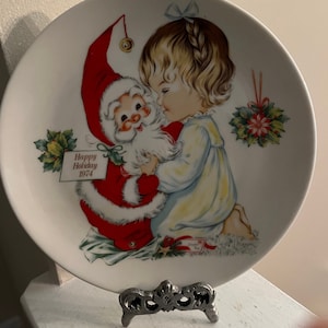 W. Germany Goebel Christmas Plate by Charlotte Byj