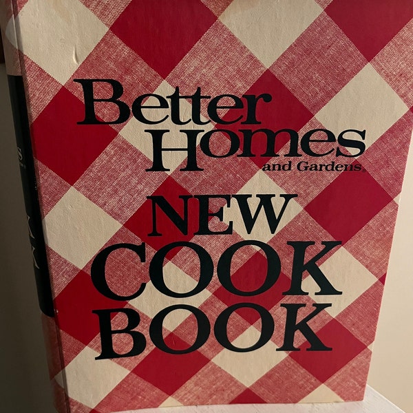 Vintage 1973 Better Homes and Garden New Cookbook