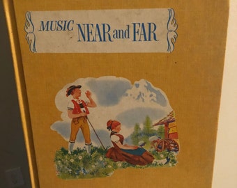Music Near and Far by Feodor Rojankovsky Music Book used in 1956