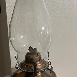 Vintage Copper Oil Lamp