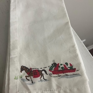 Vintage Christmas Napkins