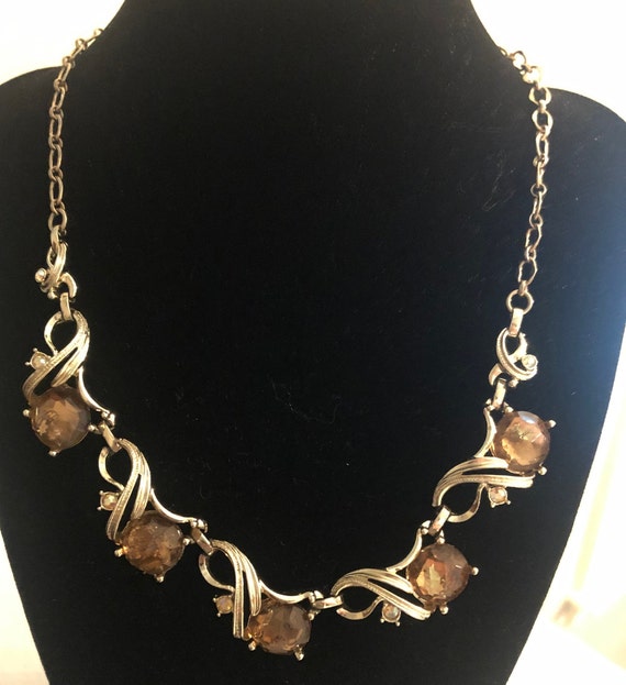 Sarah Coventry Gold N’ Glory Necklace