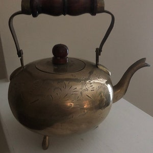 Vintage Brass Teapot