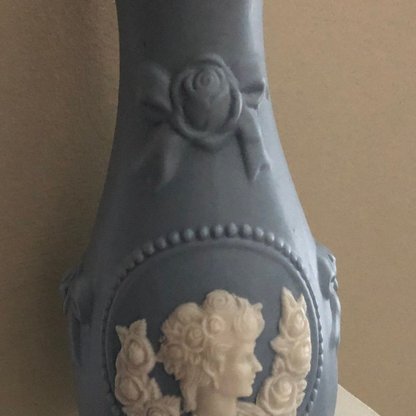 Jasper ware Cameo Vase